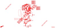 MODULATORE VSA(RH)('00 )  per Honda CIVIC 1.8 SPORT 5 Porte 6 velocità manuale 2014