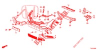 PARAURTI ANTERIORE  per Honda CIVIC 1.8 SPORT 5 Porte 6 velocità manuale 2014