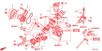 POMPA ACQUA/TERMOSTATO (1.8L) per Honda CIVIC 1.8 SPORT 5 Porte 6 velocità manuale 2014