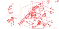 POMPA OLIO (1.8L) per Honda CIVIC 1.8 SPORT 5 Porte 6 velocità manuale 2014
