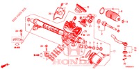 SCATOLA INGRANAGGIO P.S. (EPS) (LH) per Honda CIVIC 1.8 SPORT 5 Porte 6 velocità manuale 2014