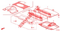 SCATOLA PAVIMENTO POST.  per Honda CIVIC 1.8 SPORT 5 Porte 6 velocità manuale 2014