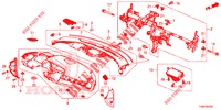 PANNELLO STRUMENTI (LH) per Honda CIVIC DIESEL 1.6 ENTRY 5 Porte 6 velocità manuale 2018