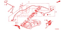 ANTENNA/ALTOPARLANTE (LH) per Honda CIVIC DIESEL 1.6 MID 5 Porte 9 velocità automatico 2018