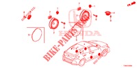 ANTENNA/ALTOPARLANTE  per Honda CIVIC DIESEL 1.6 MID Black Edition 5 Porte 9 velocità automatico 2018