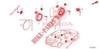 ANTENNA/ALTOPARLANTE  per Honda CIVIC DIESEL 1.6 TOP 5 Porte 6 velocità manuale 2018