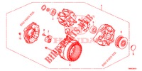 ALTERNATORE (DIESEL) (DENSO) per Honda CIVIC TOURER DIESEL 1.6 COMFORT 5 Porte 6 velocità manuale 2014