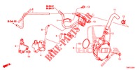 CONDOTTO INSTALLAZIONE/POMPA A VACUO (DIESEL) per Honda CIVIC TOURER DIESEL 1.6 COMFORT 5 Porte 6 velocità manuale 2014
