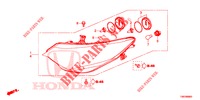 FANALE  per Honda CIVIC TOURER DIESEL 1.6 COMFORT 5 Porte 6 velocità manuale 2014