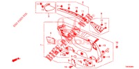 FODERA PORTELLONE/ FODERAMENTO PANNELLO(2D)  per Honda CIVIC TOURER DIESEL 1.6 COMFORT 5 Porte 6 velocità manuale 2014