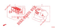 KIT GUARNIZIONE/ ASS. TRASMISSIONE (DIESEL) per Honda CIVIC TOURER DIESEL 1.6 COMFORT 5 Porte 6 velocità manuale 2014