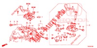 LEVA DI CAMBIO (DIESEL) per Honda CIVIC TOURER DIESEL 1.6 COMFORT 5 Porte 6 velocità manuale 2014