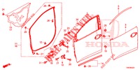 PANNELLI PORTIERE ANT.(2D)  per Honda CIVIC TOURER DIESEL 1.6 COMFORT 5 Porte 6 velocità manuale 2014