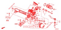 SCATOLA INGRANAGGIO P.S. (LH) per Honda CIVIC TOURER DIESEL 1.6 COMFORT 5 Porte 6 velocità manuale 2014
