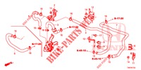 TUBO ACQUA/CONDOTTO RISCALDATORE (DIESEL) (LH) per Honda CIVIC TOURER DIESEL 1.6 COMFORT 5 Porte 6 velocità manuale 2014
