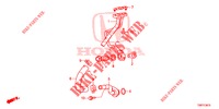 TUBO FLESSIBILE DELL'OLIO DEL TURBOCOMPRESSORE (DIESEL) per Honda CIVIC TOURER DIESEL 1.6 COMFORT 5 Porte 6 velocità manuale 2014
