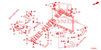 TUBO RADIATORE/SERBATOIO DI RISERVA (DIESEL) per Honda CIVIC TOURER DIESEL 1.6 COMFORT 5 Porte 6 velocità manuale 2014