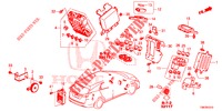 UNITA DI CONTROLLO (CABINE) (1) (LH) per Honda CIVIC TOURER DIESEL 1.6 COMFORT 5 Porte 6 velocità manuale 2014