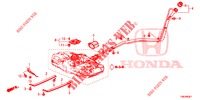 CONDOTTO RIEMPITORE COMBUSTIBILE (DIESEL) per Honda CIVIC TOURER DIESEL 1.6 EXECUTIVE 5 Porte 6 velocità manuale 2014