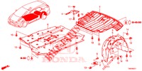 COPERTURA SOTTO  per Honda CIVIC TOURER DIESEL 1.6 EXECUTIVE 5 Porte 6 velocità manuale 2014