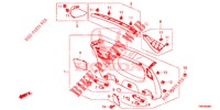 FODERA PORTELLONE/ FODERAMENTO PANNELLO(2D)  per Honda CIVIC TOURER DIESEL 1.6 EXECUTIVE 5 Porte 6 velocità manuale 2014