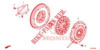 FORCA CAMBIO INNESTO (DIESEL) per Honda CIVIC TOURER DIESEL 1.6 EXECUTIVE 5 Porte 6 velocità manuale 2014