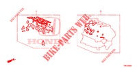 KIT GUARNIZIONE/ ASS. TRASMISSIONE (DIESEL) per Honda CIVIC TOURER DIESEL 1.6 EXECUTIVE 5 Porte 6 velocità manuale 2014