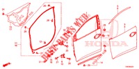 PANNELLI PORTIERE ANT.(2D)  per Honda CIVIC TOURER DIESEL 1.6 EXECUTIVE 5 Porte 6 velocità manuale 2014