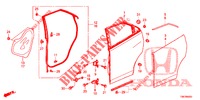 PANNELLI PORTIERE POST.(4D)  per Honda CIVIC TOURER DIESEL 1.6 EXECUTIVE 5 Porte 6 velocità manuale 2014