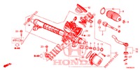 SCATOLA INGRANAGGIO P.S. (LH) per Honda CIVIC TOURER DIESEL 1.6 EXECUTIVE 5 Porte 6 velocità manuale 2014