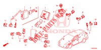 SENSORE PARCHEGGIO  per Honda CIVIC TOURER DIESEL 1.6 EXECUTIVE 5 Porte 6 velocità manuale 2014