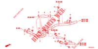 TUBO ACQUA/CONDOTTO RISCALDATORE (DIESEL) per Honda CIVIC TOURER DIESEL 1.6 EXECUTIVE 5 Porte 6 velocità manuale 2014