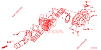 VALVOLA A CERNIERA DI ASPIRAZIONE (DIESEL) per Honda CIVIC TOURER DIESEL 1.6 EXECUTIVE 5 Porte 6 velocità manuale 2014
