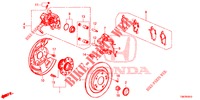 CILINDRO FRENO POSTERIORE  per Honda CIVIC TOURER DIESEL 1.6 S 5 Porte 6 velocità manuale 2014