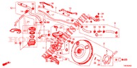 CILINDRO MAESTRO FRENO/ALIMENTO MAESTRO (DIESEL) (LH) per Honda CIVIC TOURER DIESEL 1.6 S 5 Porte 6 velocità manuale 2014