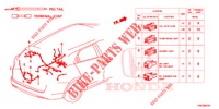 CONNETTORE ELETTRICO (ARRIERE) per Honda CIVIC TOURER DIESEL 1.6 S 5 Porte 6 velocità manuale 2014