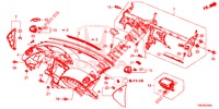 PANNELLO STRUMENTI (LH) per Honda CIVIC TOURER DIESEL 1.6 S 5 Porte 6 velocità manuale 2014