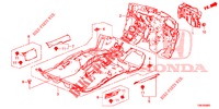 STOINO PAVIMENTO/ISOLATORE  per Honda CIVIC TOURER DIESEL 1.6 S 5 Porte 6 velocità manuale 2014