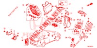 UNITA DI CONTROLLO (CABINE) (1) (LH) per Honda CIVIC TOURER DIESEL 1.6 S 5 Porte 6 velocità manuale 2014
