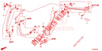 ARIA CONDIZIONATA (FLEXIBLES/TUYAUX) (1.8L) (LH) per Honda CIVIC TOURER 1.8 COMFORT 5 Porte 6 velocità manuale 2014