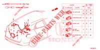 CONNETTORE ELETTRICO (ARRIERE) per Honda CIVIC TOURER 1.8 COMFORT 5 Porte 6 velocità manuale 2014