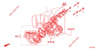 CORPO VALVOLA IMMISSIONE('84,'85)  per Honda CIVIC TOURER 1.8 COMFORT 5 Porte 6 velocità manuale 2014