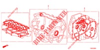 KIT GUARNIZIONE/ ASS. TRASMISSIONE  per Honda CIVIC TOURER 1.8 COMFORT 5 Porte 6 velocità manuale 2014
