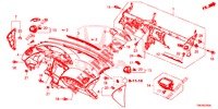 PANNELLO STRUMENTI (LH) per Honda CIVIC TOURER 1.8 COMFORT 5 Porte 6 velocità manuale 2014