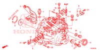 SCATOLA INGRANAGGIO P.S.  per Honda CIVIC TOURER 1.8 COMFORT 5 Porte 6 velocità manuale 2014