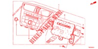 UNITA' AUDIO  per Honda CIVIC TOURER 1.8 COMFORT 5 Porte 6 velocità manuale 2014