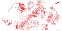 UNITA DI CONTROLLO (CABINE) (1) (LH) per Honda CIVIC TOURER 1.8 COMFORT 5 Porte 6 velocità manuale 2014