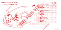 CONNETTORE ELETTRICO (ARRIERE) per Honda CIVIC TOURER 1.8 EXECUTIVE 5 Porte 6 velocità manuale 2014