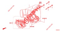 CORPO VALVOLA IMMISSIONE('84,'85)  per Honda CIVIC TOURER 1.8 EXECUTIVE 5 Porte 6 velocità manuale 2014