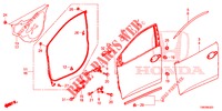 PANNELLI PORTIERE ANT.(2D)  per Honda CIVIC TOURER 1.8 EXECUTIVE 5 Porte 6 velocità manuale 2014
